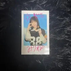 乃木坂46 増田三莉音 真夏の全国ツアー 乃木カフェ ポラロイド風ステッカー