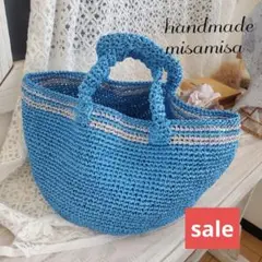【連休sale中➡️15日まで】mushなミニマルシェバッグ
