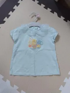 ママラク　刺繍　Tシャツ　95