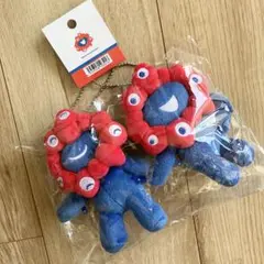 【新品】万博ミャクミャクペアマスコットマグネットキーホルダー
