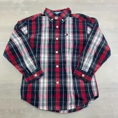 ＄TOMMY HILFIGER チェック柄長袖シャツ 6