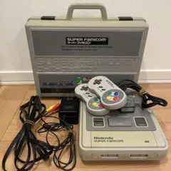 【ジャンク品】スーパーファミコンセット キャリーケース付き
