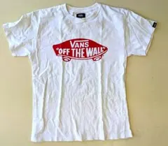 VANS バンズ オフ・ザ・ウォール Tシャツ 半袖Tシャツ M 白T
