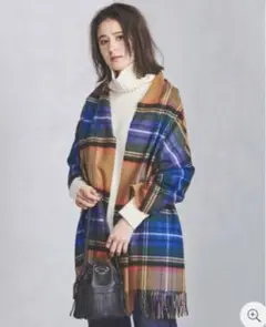 JOHNSTONS ユナイテッドアローズ 別注 カシミヤ 大判 ストール