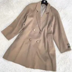 ロロピアーナ ロングコート カシミア100% キャメル Mサイズ