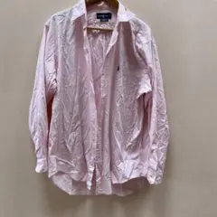 Ralph Lauren ピンク 長袖シャツ クラシックフィット