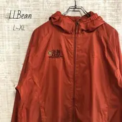 エルエルビーン☆刺繍ロゴ ナイロンジャケット パーカー フーディー LLBean