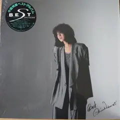 中森明菜 BEST レコード　歌詞カード付