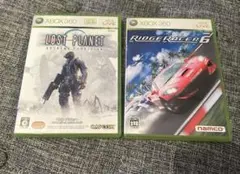 XBOX360 ロストプラネット＆リッジレーサー6