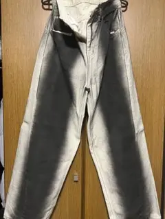 koln グラデーションデニムパンツ ワイドレッグ