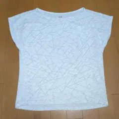 UNIQLO 幾何学模様 半袖Tシャツ S