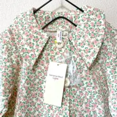 ☆新品☆　SM2 Lagom（サマンサモスモスラーゴム）花柄ツイルジャケット S