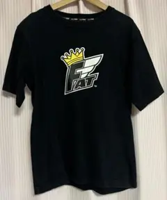 FAT エフエーティ 黒 Tシャツ ロゴTシャツ M 人気　アメカジ
