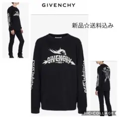 新品 ❤︎ GIVENCHY スウェット トレーナー 黒 匿名配送 ジバンシー