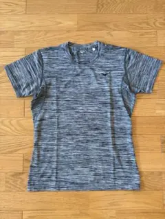 【最終価格！！】MIZUNO Tシャツ 半袖 吸汗速乾 細身 グレー杢 Lサイズ