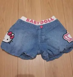 BABYDOLL ハローキティ 半ズボン デニム