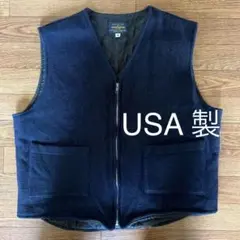 MONOGRAM 中綿ベスト ウール アメリカ製 ビンテージ 古着 90s 80