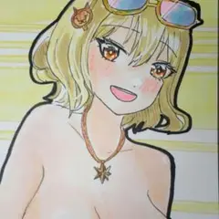 NIKKE アニス 手描きイラスト