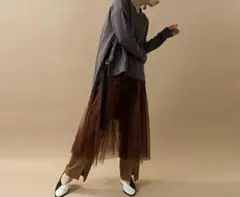 ロフ　loaf　パンツ＆チュールスカートSET