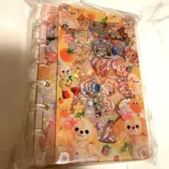 ダッフィー　ノート　アクリル　新品　シャカシャカノート
