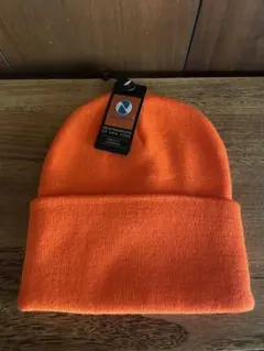 【新品】ニューハッタン　オレンジ ニット帽