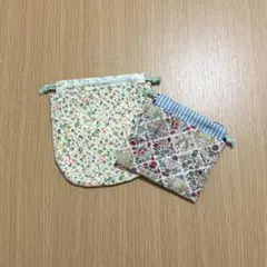 小物入れ　巾着セット　⑦