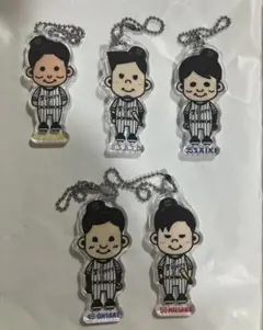 阪神　タイガース フード　特典　お弁当　キーホルダー 選手イラスト