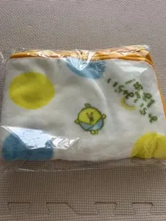 新品未使用　カラフル水玉　ブランケット おくるみ