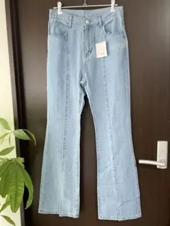 【L】【タグ付き】BASQUE フレアデニム　y2k♡