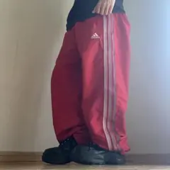 00s archive adidas buggy nylon pants y2k