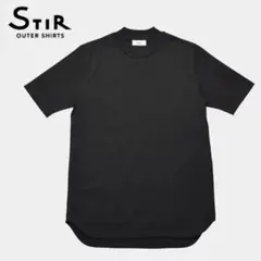STIRオーセンティックドレスTシャツ4ネイビー/スティアモックネックカットソー