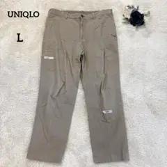 【ユニクロ】UNIQLO チノパン カジュアル シンプル ベージュ L
