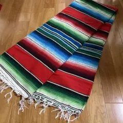 新品未使用　サラぺ　メキシコ　マルチストライプ　マルチカバー