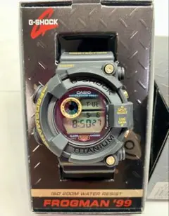 【希少】G-SHOCK FROGMAN '99 黒金蛙 Yahoo!オークション -「フロッグマン'99」の落札相場・落札価格