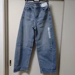 GU バレルレッグジーンズ Sサイズ