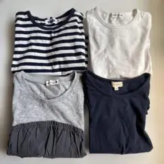 Tシャツトップス4枚セット120