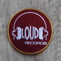 LOUD RECORDS ワッペン　MAROON