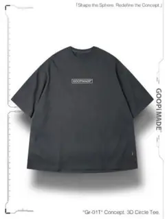GOOPIMADE Tシャツ ダークグレー3