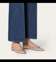 バレンティノ valentino ロックスタッズ パテント バレリーナ