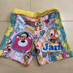JAM 水着 100cm カラフルキャラクター