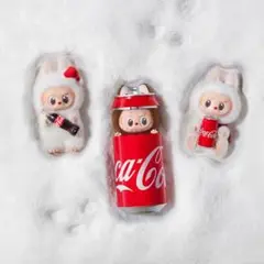 【新品未使用】正規品 ラブブ コカ コーラ 瓶 カン 2種セット Labubu