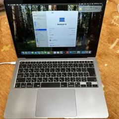 美品MacBook Air 2020 A2337 M1 メモリ16GB