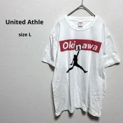 United Athle ユナイテッドアスレ Ｔシャツ L メンズ ホワイト 綿