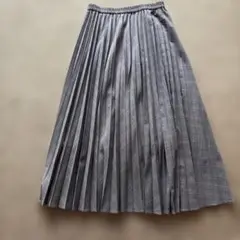 UNIQLO プリーツスカート Mサイズ グレー