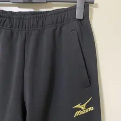 Mizuno トレーニングパンツ ジャージ　ブラック　トラックライン　メンズ　M