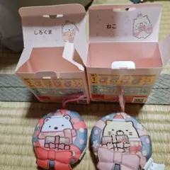 すみっコぐらしハッピーセット しろくま ねこ ぬいぐるみ プレゼントデザイン