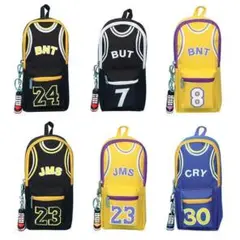 【在庫あり】ペンケース　筆箱　男の子　バッシュ　バスケ　NBA　デュラント　黒