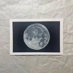 「十六夜」｜アクリルガッシュ原画／ポストカードサイズ