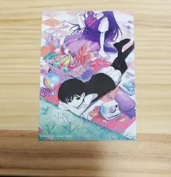 購入特典カード　オモリ展　THE ART OF OMORI展⑥ オモリ、マリ