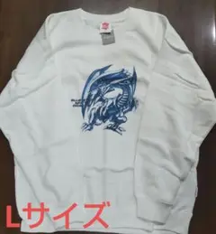 新品 Lサイズ GU 遊戯王 ブルーアイズホワイトドラゴン 25thトレーナー